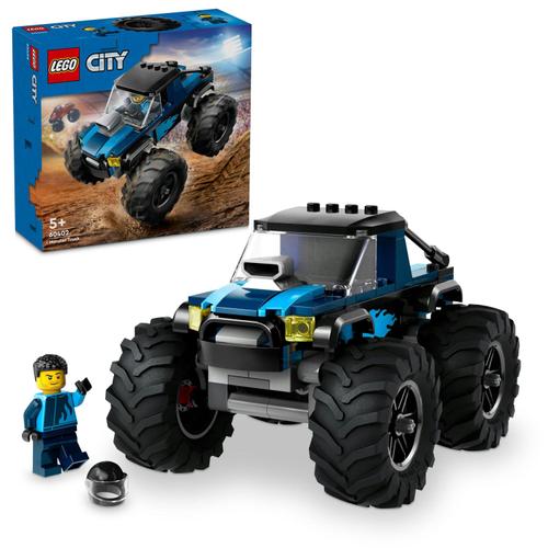 Poze LEGO® City - Monster truck albastru 60402, 148 piese