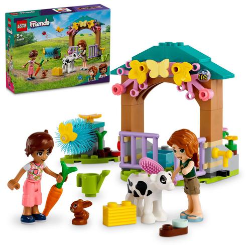 Poze LEGO® Friends - Staul pentru vitelul lui autumn 42607, 79 piese