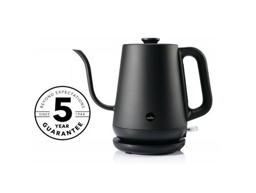 Fierbator electric Wilfa WSPOK-1000B Pour-over 1000W, 0.8 L, BPA free, otel inox (Negru)