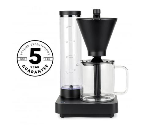 Cafetiera Wilfa Performance Compact CM8B-A100, Temperatura constanta 94°C, 1000W, 1 L, 8 cesti, Mentinere cald 40 min, Dimensiuni compacte (Negru)