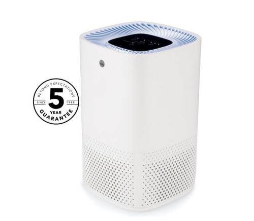 Purificator de aer Wilfa Fresh AP-100CW, filtrare HEPA-13, carbune activ si UV-C, WiFi, Indicator de calitate a aerului, Silentios 30-55dB, 100m³/h, 4 viteze (Alb)