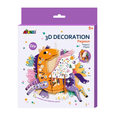 Poze Decoratiune 3D-Pegas, carton, Avenir, 5 ani +