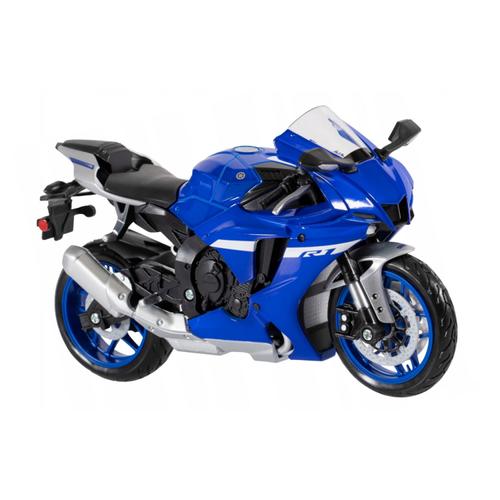 Poze Motocicleta Yamaha de jucarie, Maisto, 1:12, Metal/Plastic/Cauciuc, 21x12x7 cm (Multicolor)