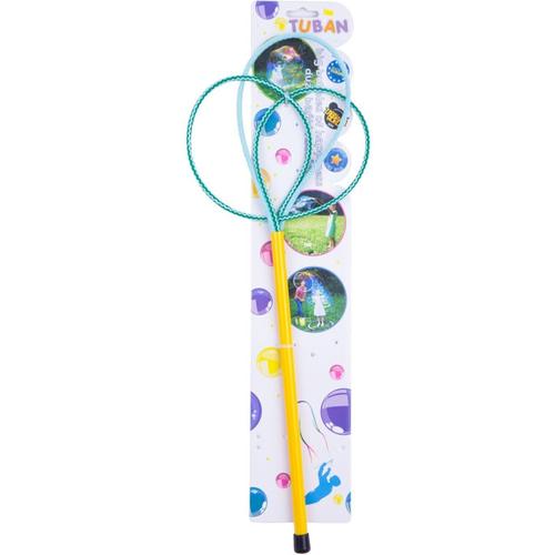 Poze Bat cu inele pentru baloane de sapun Ring Pro Multi Butterfly 40 cm, Tuban