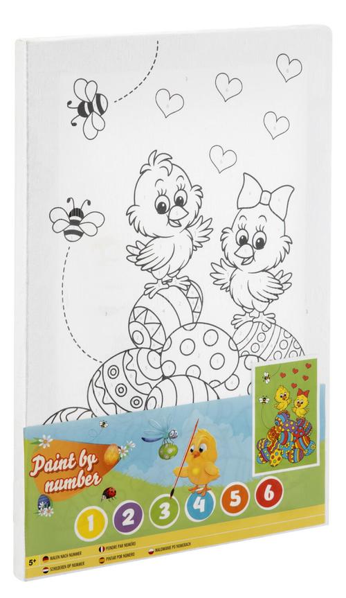 Poze Tablou pictura pe numere Grafix Puisori Paste