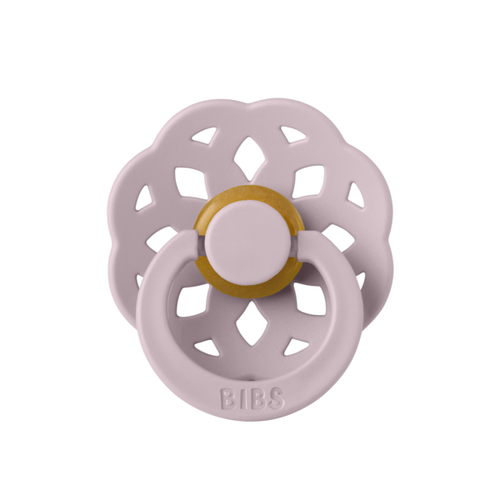 Poze Suzeta Boheme Latex BIBS Dusky Lilac, tetina rotunda, 0 luni +