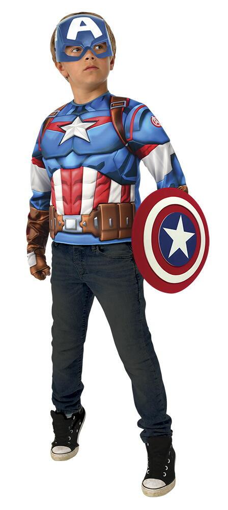 Poze Set Captain America - Bluza & accesorii