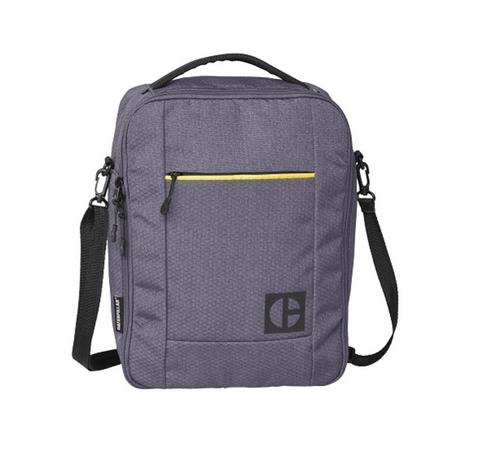 Poze Borseta CATERPILLAR Code - Hex Go, material 420D hexagonal, buzunar cu fermoar (Gri)