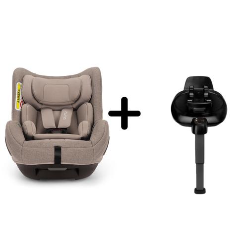 Poze Set Scaun auto rotativ Nuna, i-Size TODL next Cedar, 40-105 cm + Baza isofix BASE next i-Size pentru TODL next, testat ADAC, Bej