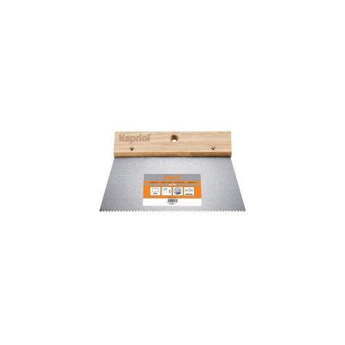 Spaclu Kapriol KAP-23192, pentru adeziv, cu maner din lemn, 3x1.63,