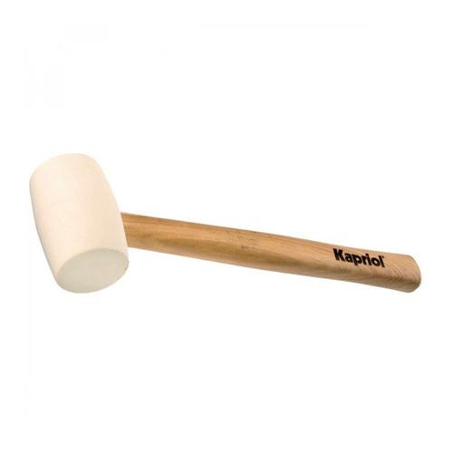 Ciocan din cauciuc Kapriol KAP-10182 cu maner de lemn 700g