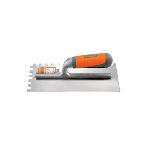 Gletiera din inox Kapriol KAP-23016, 12x28 cm, cu maner Progrip