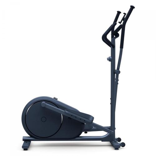 Bicicleta Eliptica KETTLER CROSS STONE, Display LCD, Bluetooth, 10 Programde de antrenament, Greutate utilizator 110 kg, Roti transport (Gri)