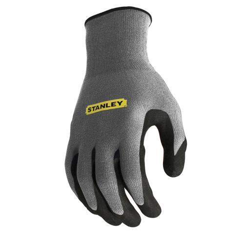 Manusi de protectie Stanley SY560L, Rezistenta antitermic, Masura L (Negru/Gri)