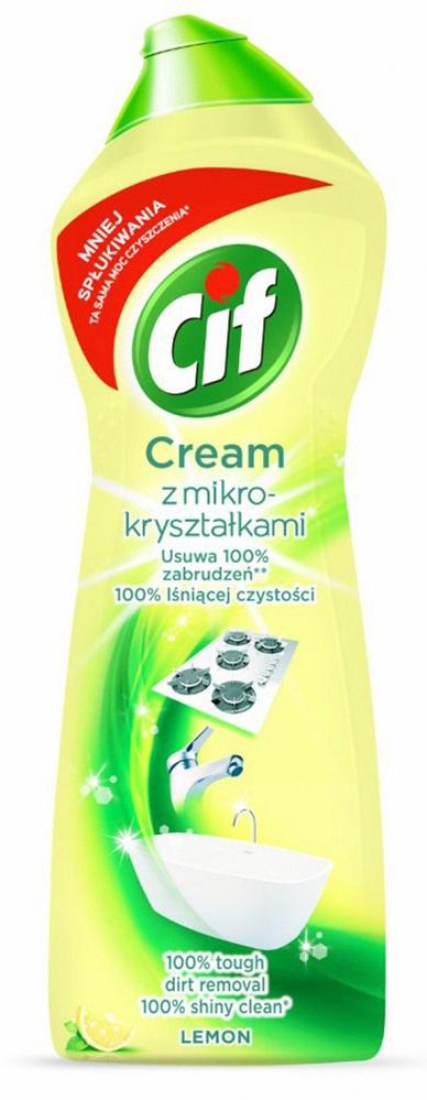 Crema universala pentru curatat CIF Lemon, 780 gr