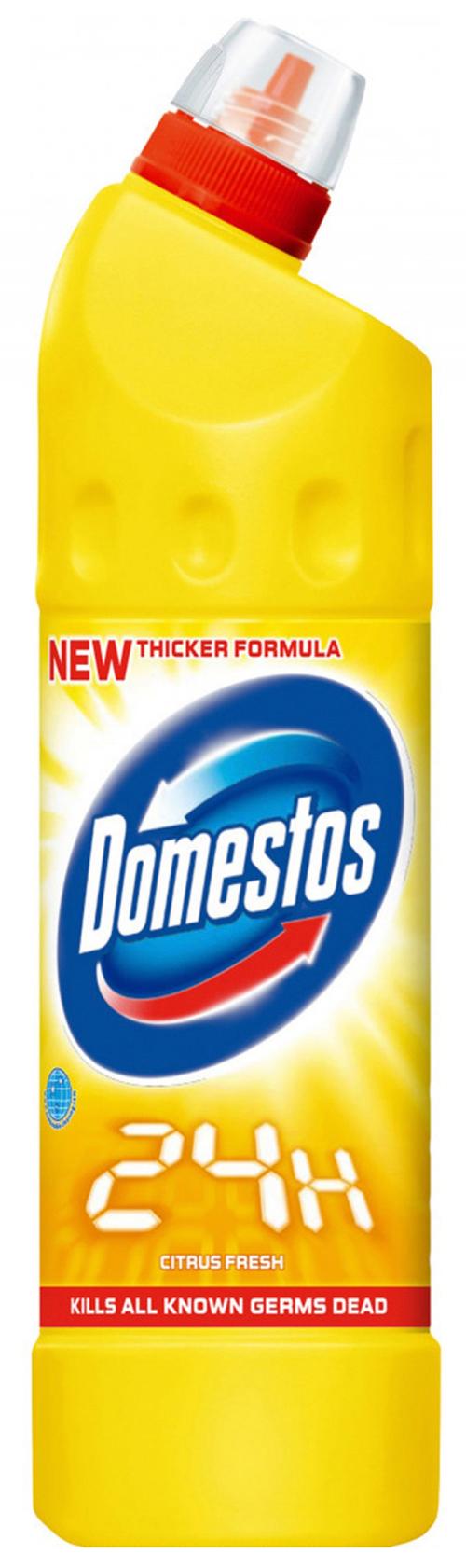 Gel pentru curatarea si dezinfectarea toaletelor DOMESTOS Citrus Fresh, 750ml