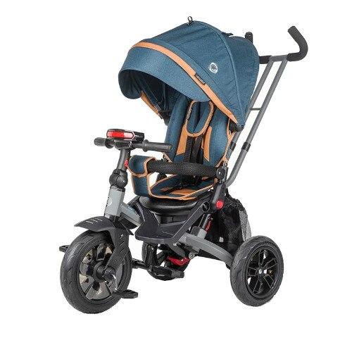 Tricicleta multifunctionala Coccolle Pianti True Blue, 0 - 30kg
