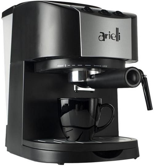 Espressor ARIELLI KM-130 BS, 1050 W, 15 Bar, Negru