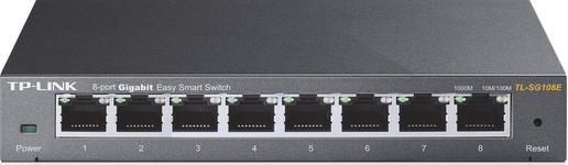 Switch TP-Link Smart TL-SG108E, 8 porturi