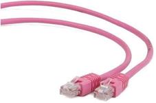 Cablu UTP Gembird PP12-5M/RO, Patchcord, CAT.5e, 5m (Roz)