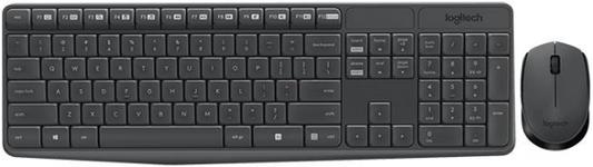 Kit Tastatura si Mouse Logitech Combo MK235 (Negru)