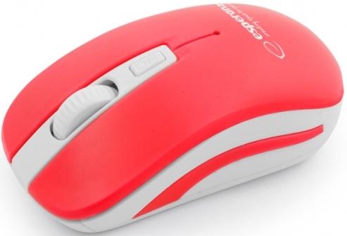 Mouse Wireless ESPERANZA EM126WR Uranus (Rosu/Alb)