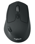 Mouse Optic Wireless Logitech M720, Bluetooth, 1000 DPI (Negru)