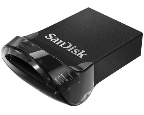 Stick USB SanDisk Ultra Fit, 16GB, USB 3.1 (Negru)