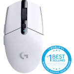 Mouse Wireless Gaming Logitech G305 Lightspeed, USB, 12000 DPI, Senzor Optic HERO (Alb)