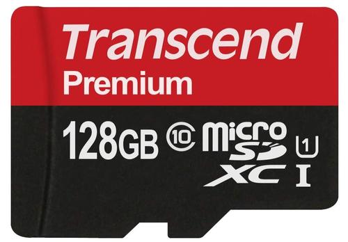 Card de memorie Transcend TS128GUSDU1, microSDXC, 128GB, Clasa 10 + Adaptor microSD