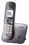 Telefon DECT Panasonic KX-TG6811FXM, Digital, Cordless, Caller ID (Gri Metalic)