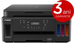 Multifunctional Canon Pixma G6040, Inkjet, A4, Retea, Wi-Fi (Negru)