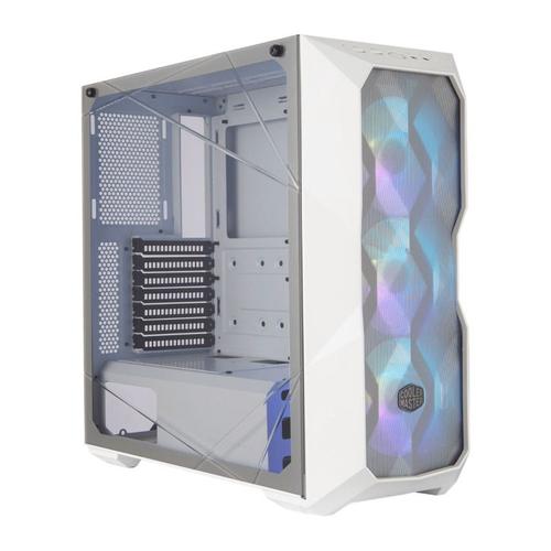 Carcasa CoolerMaster Masterbox TD500 Mesh White ARGB, MidTower (Alb)