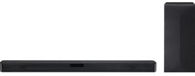 Soundbar LG SN4, 2.1, 300W, Bluetooth, Subwoofer Wireless, Dolby Digital (Negru)