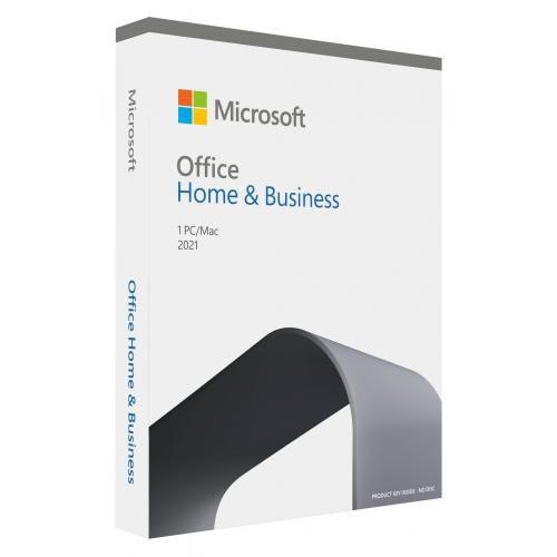 Microsoft Office Home and Business 2021 Engleza EuroZone Medialess, 1 User