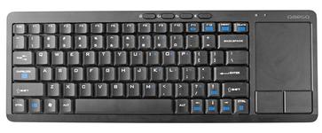 Tastatura Omega OKB004B, Wireless, pentru Smart TV (Negru)