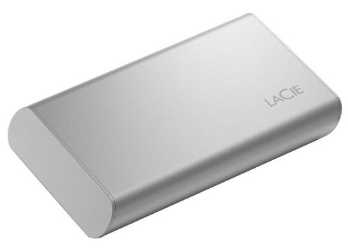 SSD Extern Lacie STKS500400, 500GB, USB 3.2Gen (Argintiu)