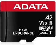 Card de memorie ADATA Endurance, MicroSDXC, 128GB, UHS-I V30, 100MB/s, Class 10 + Adaptor