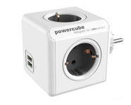 Priza PowerCube Allocacoc 1202GY Original USB Grey