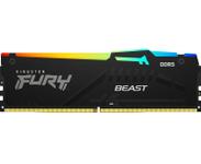 Memorie Kingston FURY Beast RGB 16GB DDR5 6000MHz CL40