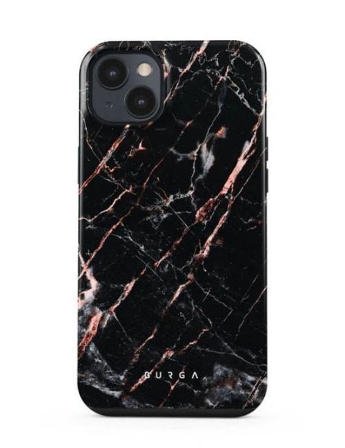 Protectie Spate Burga Dual Layer Rose Gold Marble pentru Apple iPhone 14 Plus (Multicolor)