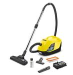 Aspirator cu filtrare prin apa Karcher DS 6 1.195-220.0, 650 W, 2 L, Filtru HEPA 12 (Galben)