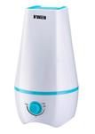 Umidificator de aer ultrasonic Noveen UH101 Blue, 2.2 L, Recomandat pentru incaperi pana la 30 mp, 2 Trepte de putere (Alb/Albastru)