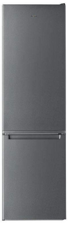 Combina frigorifica Whirlpool W5 921E OX 2, 372 L, 6th Sense, Clasa E, H 201.3 cm (Argintiu)