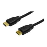 Cablu HDMI Lanberg CA-HDMI-20CU-0010-BK, 4K, 1m