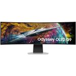 Monitor Gaming OLED Samsung Odyssey G9 49" LS49CG950SUXDU, WQHD (5120 x 1440), HDMI, DisplayPort, Ecran curbat, HDR10+, 240Hz, 0.03 ms (Alb)