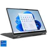 Laptop 2in1 Lenovo IdeaPad Flex 5 16IAU7 cu procesor Intel® Core™ i7-1255U pana la 4.7 GHz, 16" WUXGA, IPS, Touch, 16GB, 512GB SSD, Intel® Iris® Xe Graphics, Windows® 11 Home, Gri