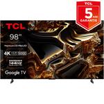 Televizor QLED Mini LED TCL 248 cm (98") 98X955, Smart Google TV, Ultra HD 4K, WiFi, CI+ Clasa G (Model 2023)