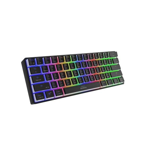 Tastatura Gaming Mecanica Wireless Genesis Thor 660, RGB (Negru)