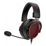 Casti Gaming cu Mirofon Redragon Luna, Jack 3.5mm (Negru/Rosu) 